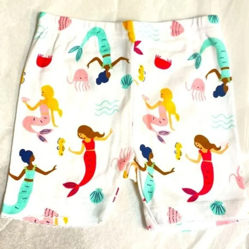 Carter’s Baby Girl “Mermaid Dreams” 4-Pc Pajama set 18 M